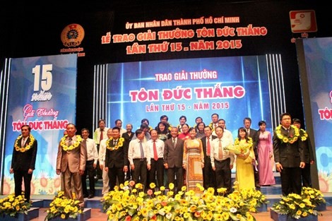 Ton Duc Thang award inspires creativity among workers  - ảnh 1